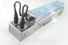 Water-tight lamp connection